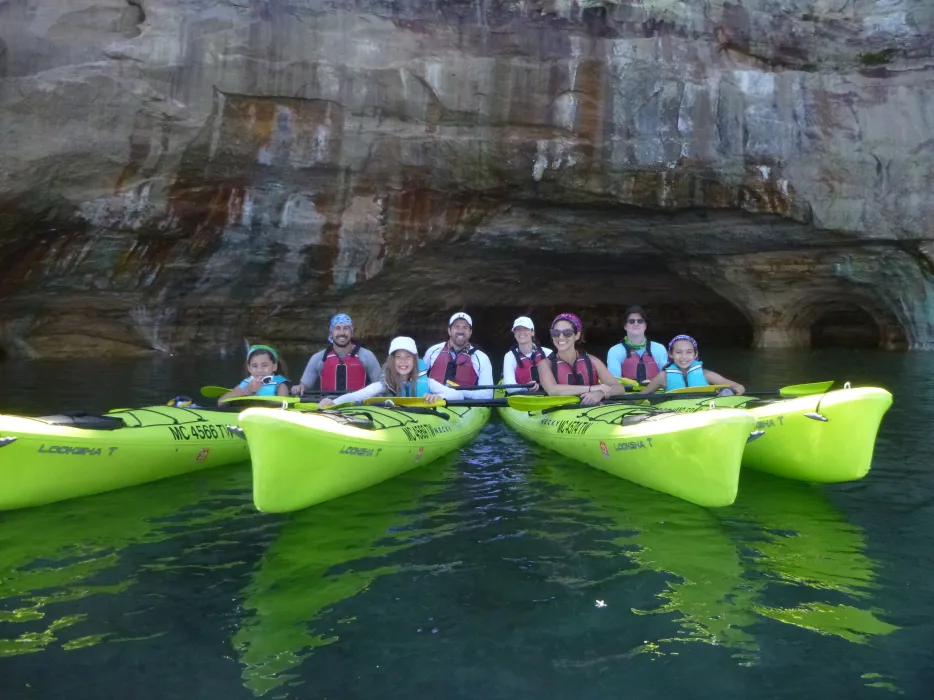 A Pictured Rocks Kayaking tour with kids is the perfect summer adventure.